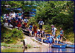 Canoe, Raft, and Kayak Float Trips in Columbus, Indiana with Blue's Canoe  Livery